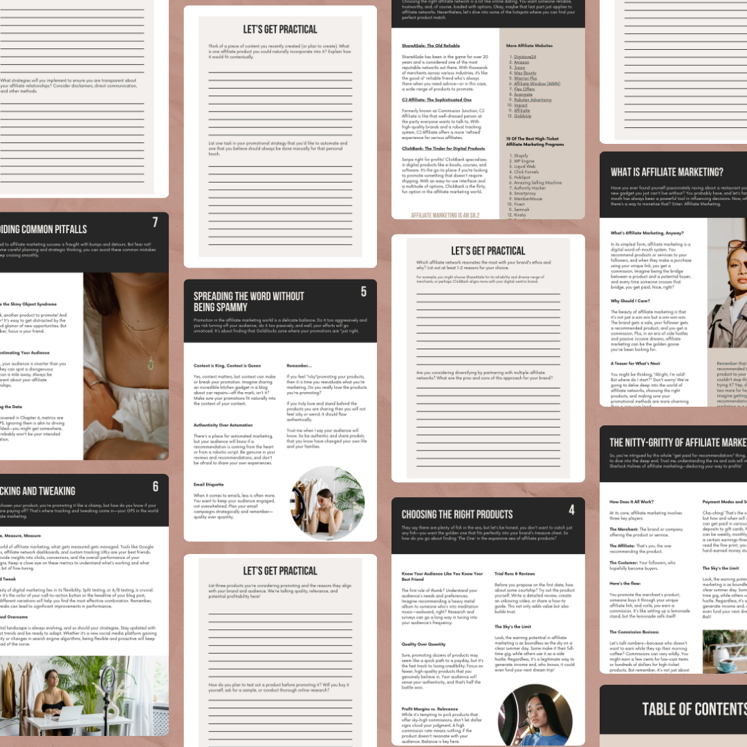 Affiliate Marketing Beginner's Guide