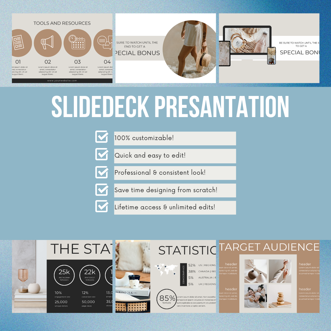 Slidedeck Presentation Template