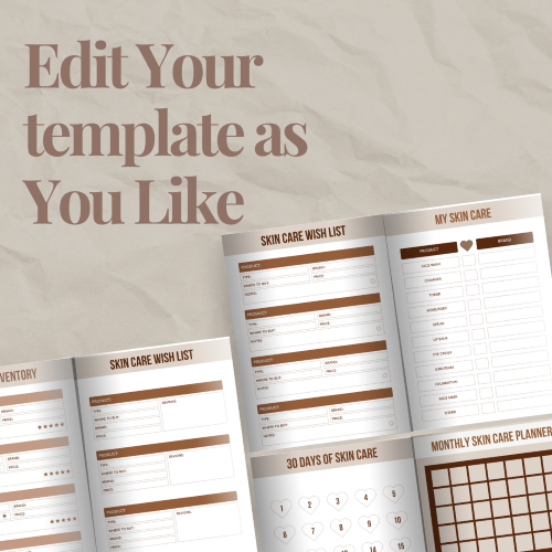 Skin Care Planner