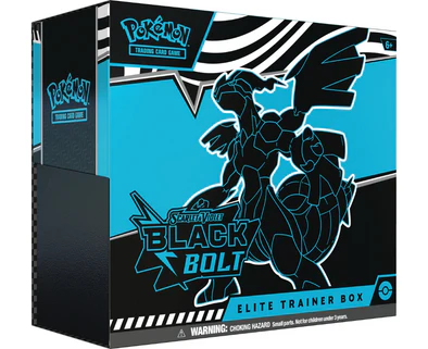 POKEMON - SCARLET AND VIOLET - BLACK BOLT - ELITE TRAINER BOX