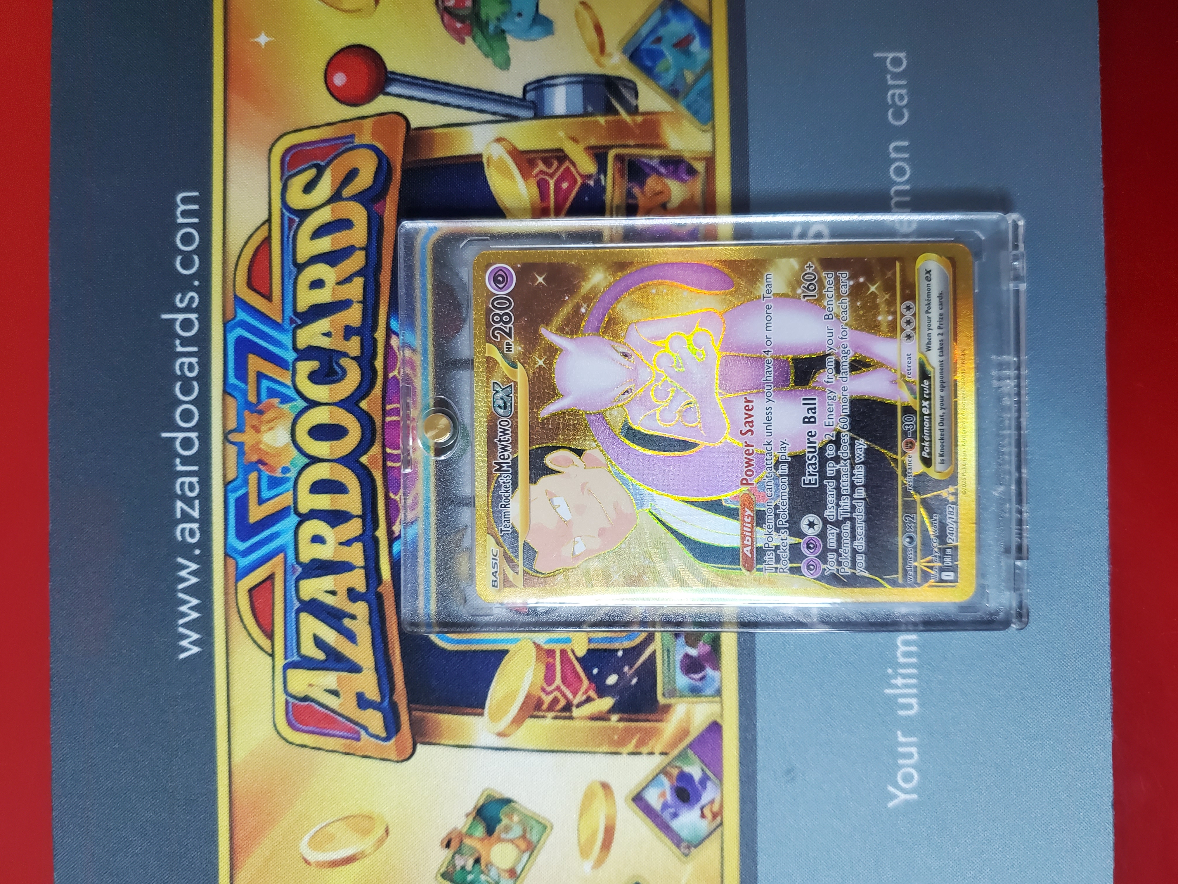 Team Rocket's Mewtwo Ex #240