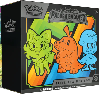 POKEMON - SCARLET AND VIOLET - PALDEA EVOLVED - ELITE TRAINER BOX