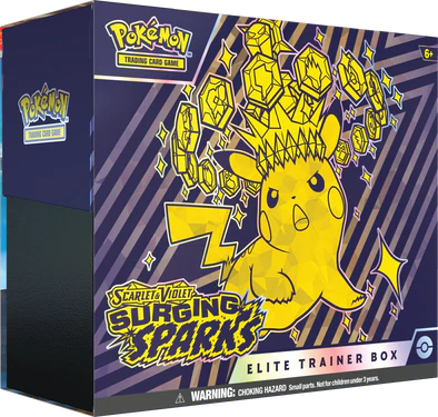 POKEMON - SCARLET AND VIOLET - SURGING SPARKS - ELITE TRAINER BOX