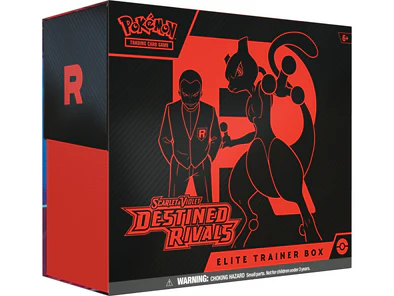 POKEMON - SCARLET AND VIOLET - DESTINED RIVALS - ELITE TRAINER BOX