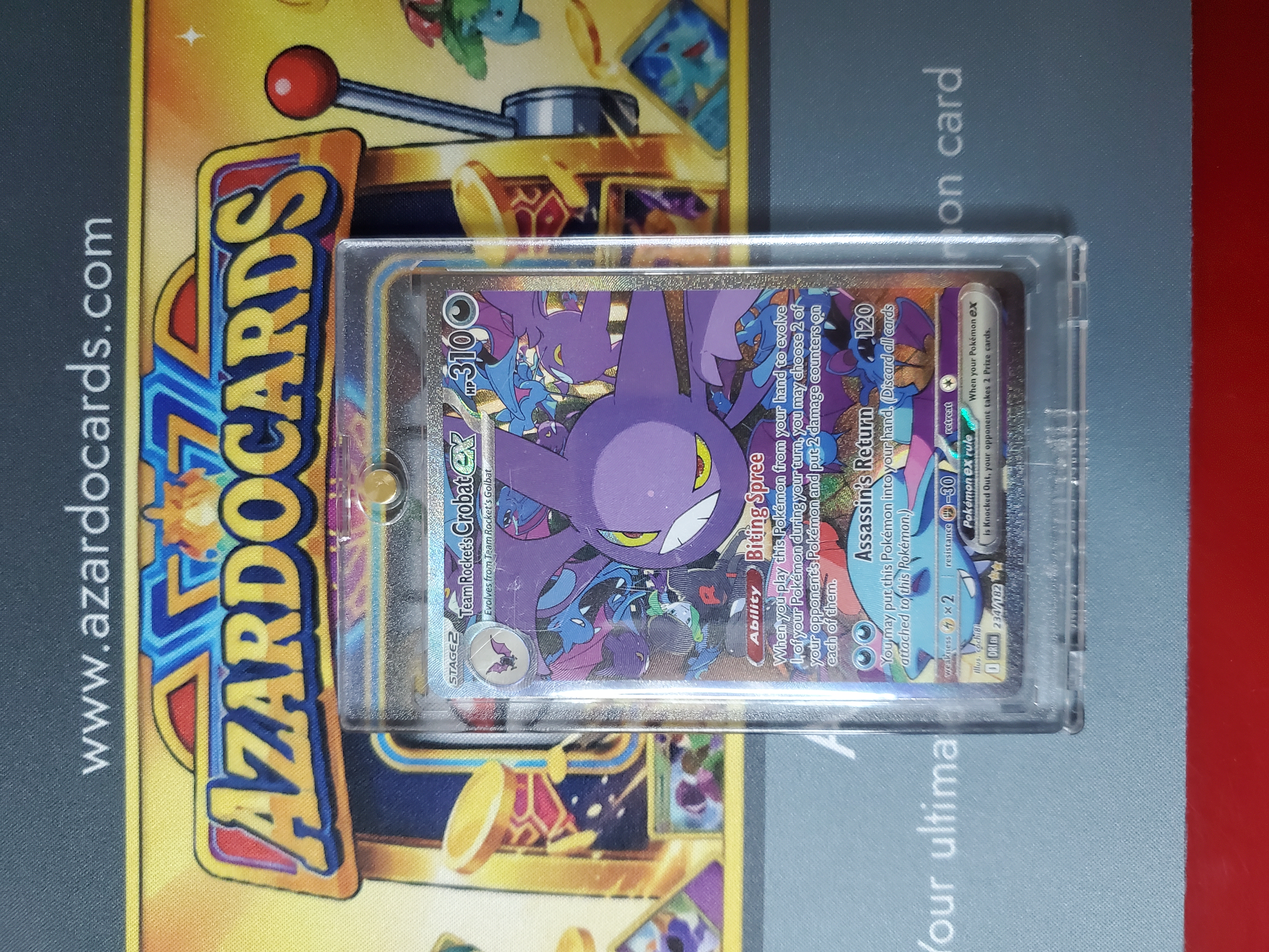 Team Rocket's Crobat Ex #234