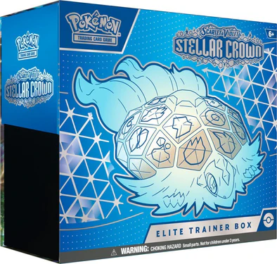 POKEMON - SCARLET AND VIOLET - STELLAR CROWN - ELITE TRAINER BOX