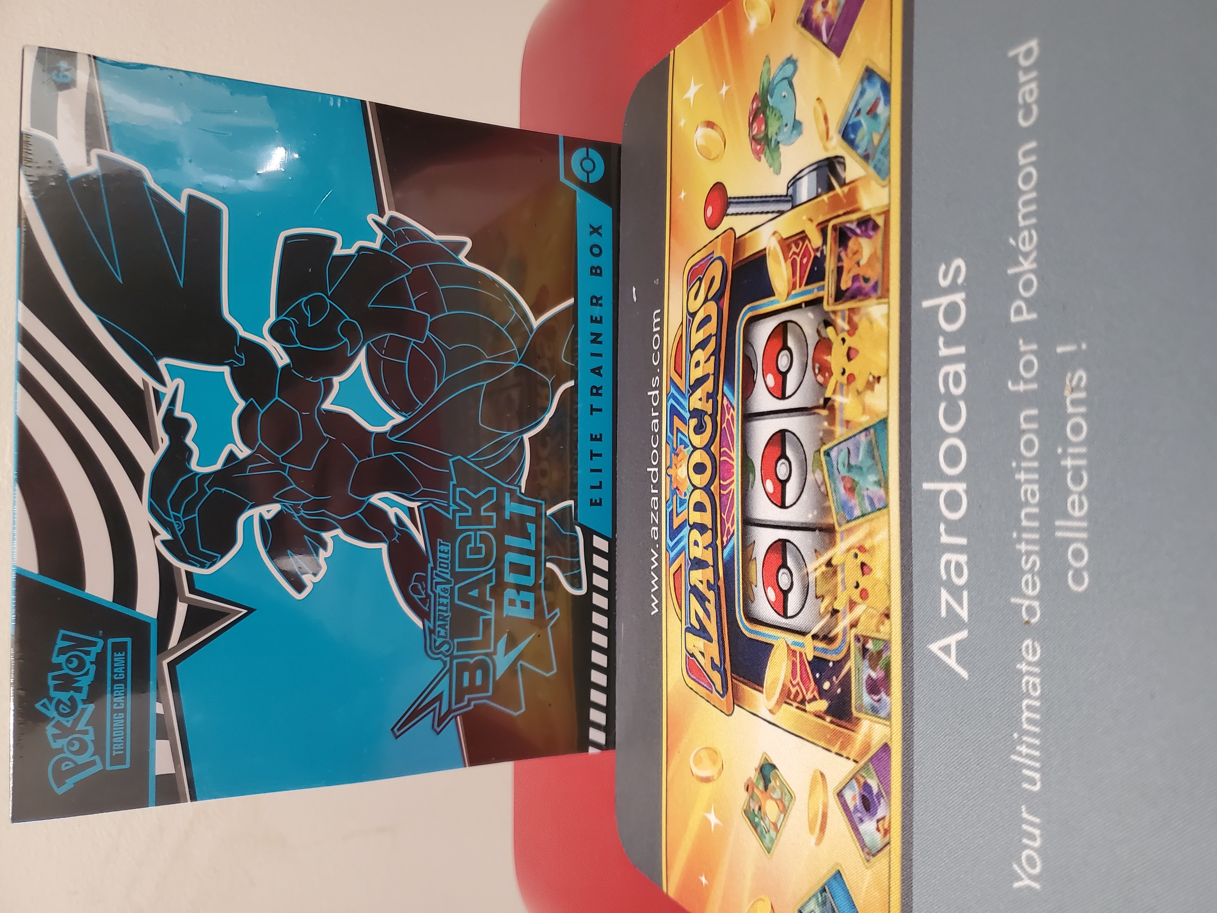 POKEMON - SCARLET AND VIOLET - BLACK BOLT - ELITE TRAINER BOX
