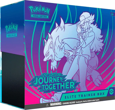 POKEMON - SCARLET AND VIOLET - JOURNEY TOGETHER - ELITE TRAINER BOX