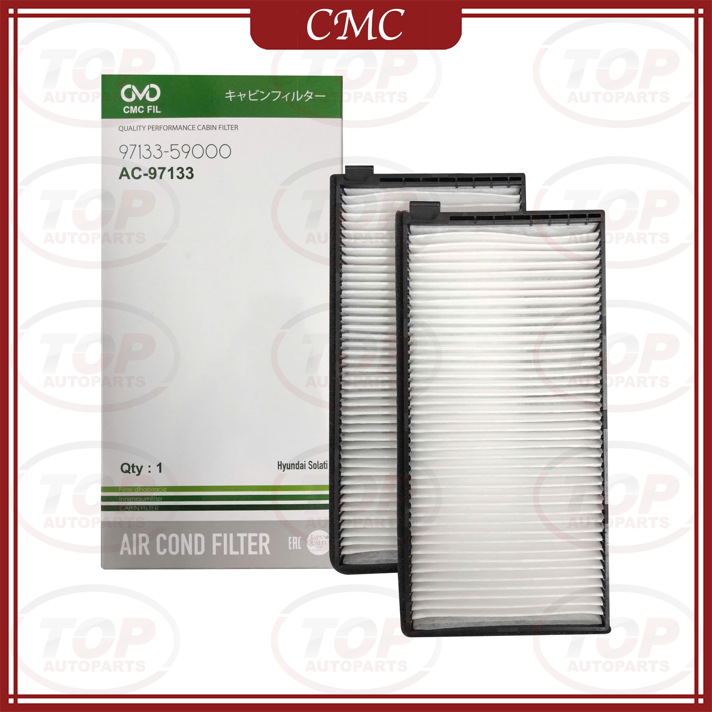 Lọc Gió Điều Hoà Ô Tô CMC FIL AC-97133
