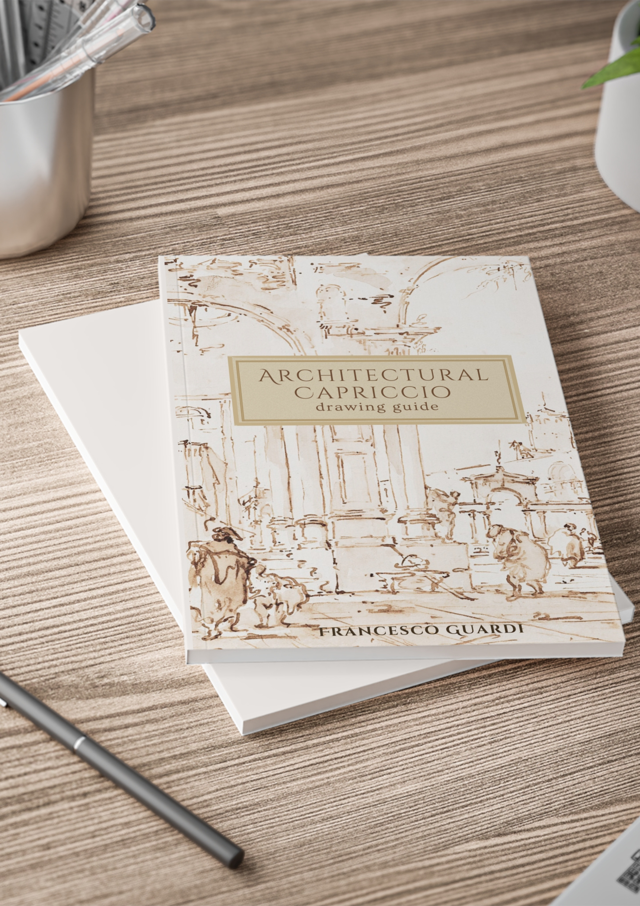 Softcover Notebook - Architectural Capriccio Drawing Guide
