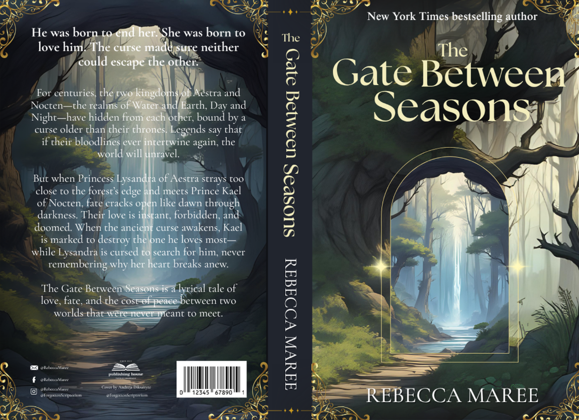 Pre-Made Full Wrap Book Covers bundle - The Gate Between Seasons
