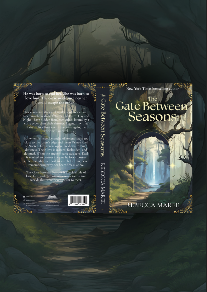 Pre-Made Full Wrap Book Covers bundle - The Gate Between Seasons