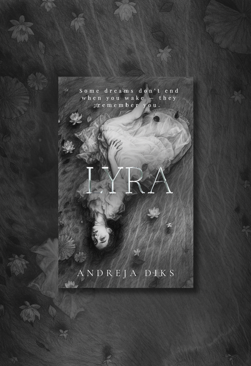 Pre-Made Full Wrap Book Cover — Dark Fantasy, Romance Theme, Water, Drowning