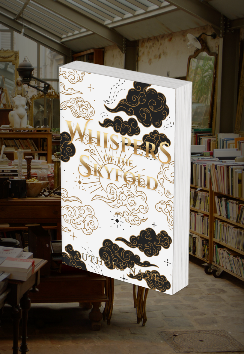 Pre-Made Full Wrap Book Cover – Elemental Fantasy, Romance, War