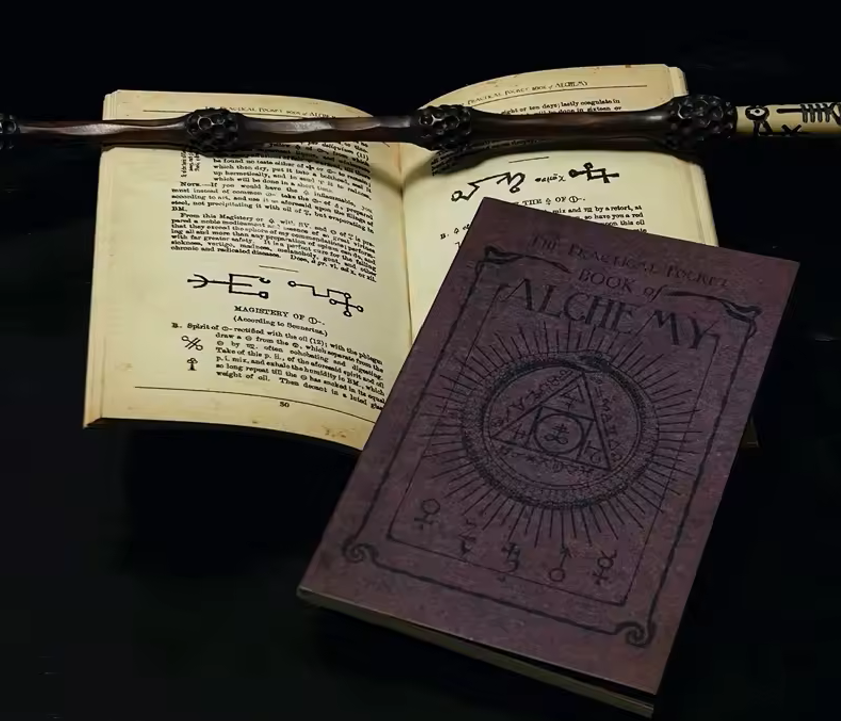 Vintage Spellbook Journal – Herbalism, Astrology, Herbology & Alchemy Book