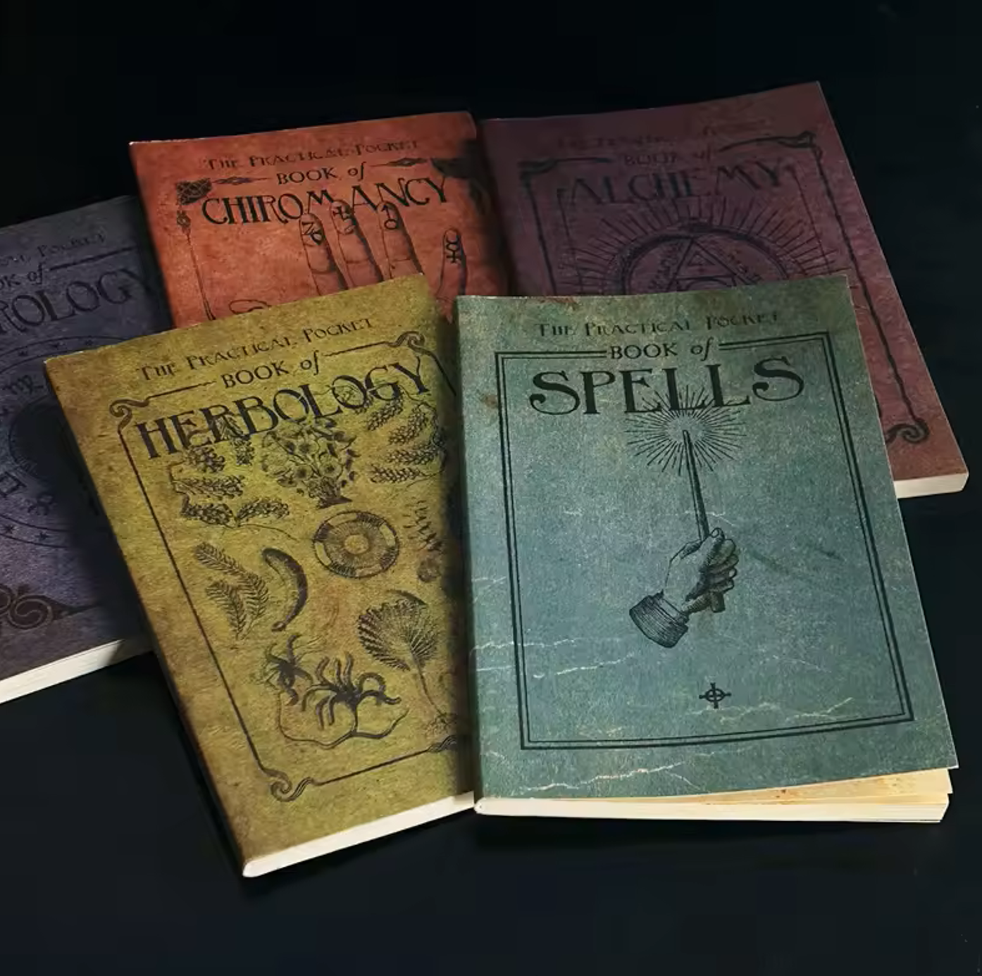 Vintage Spellbook Journal – Herbalism, Astrology, Herbology & Alchemy Book