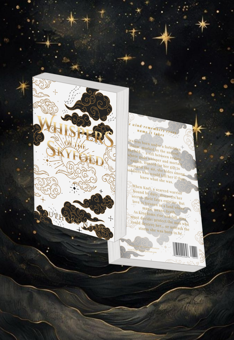 Pre-Made Full Wrap Book Cover – Elemental Fantasy, Romance, War