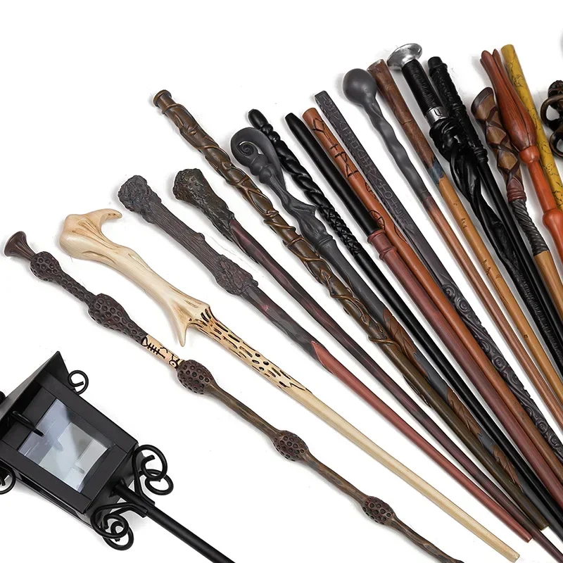 26-Piece Cosplay Magic Wand Set – Metal-Core Wizard Wands for Kids & Party Decorations