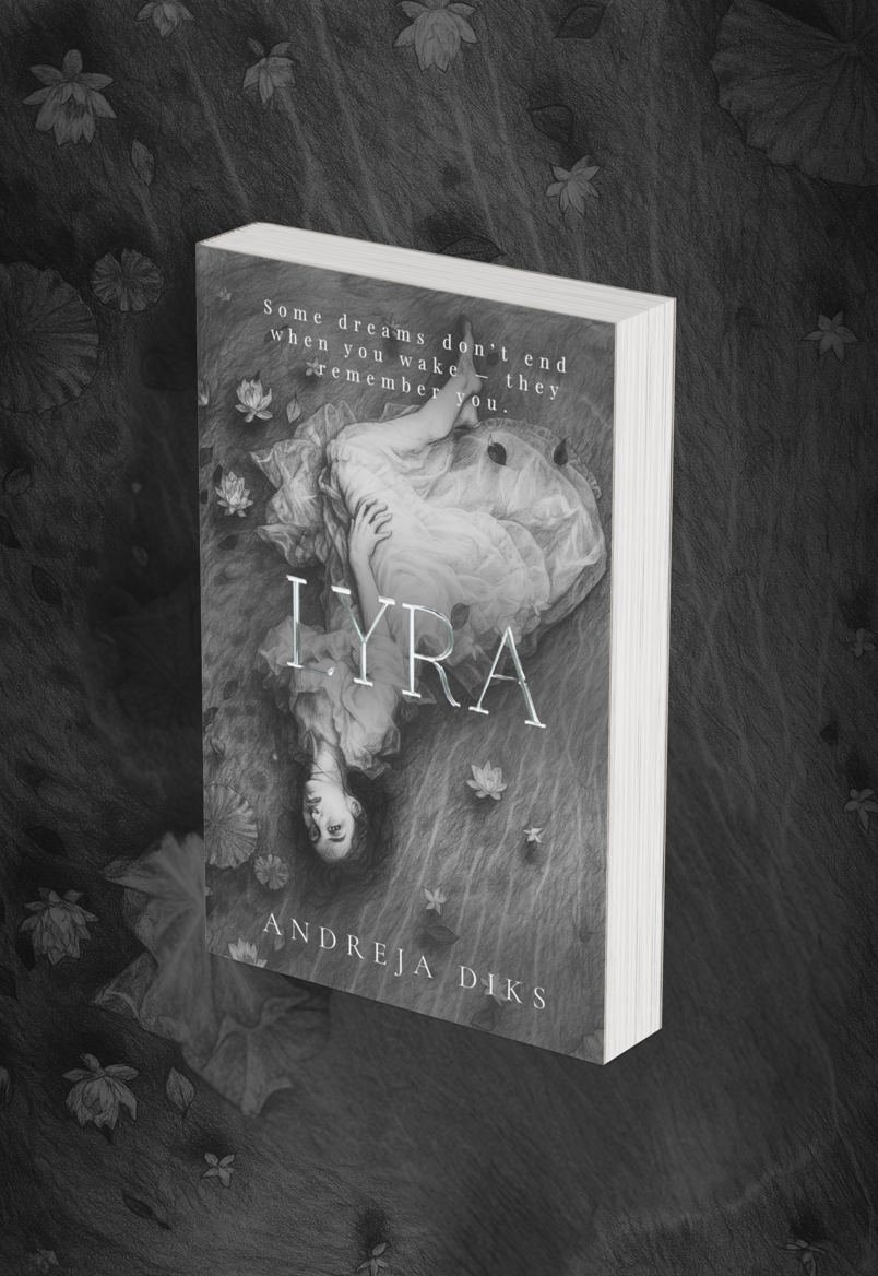 Pre-Made Full Wrap Book Cover — Dark Fantasy, Romance Theme, Water, Drowning