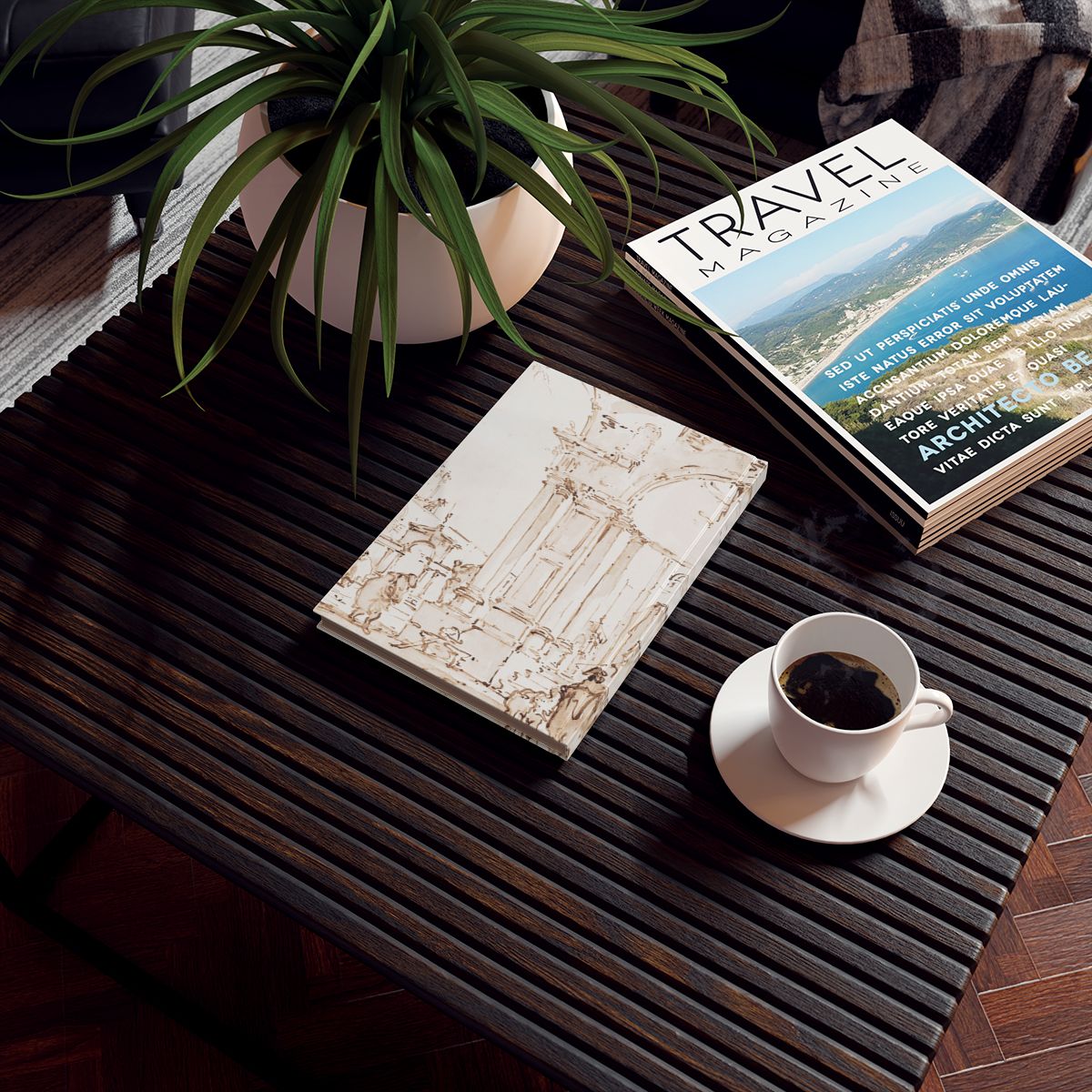 Hardback Journal - Architectural Capriccio Drawing Guide