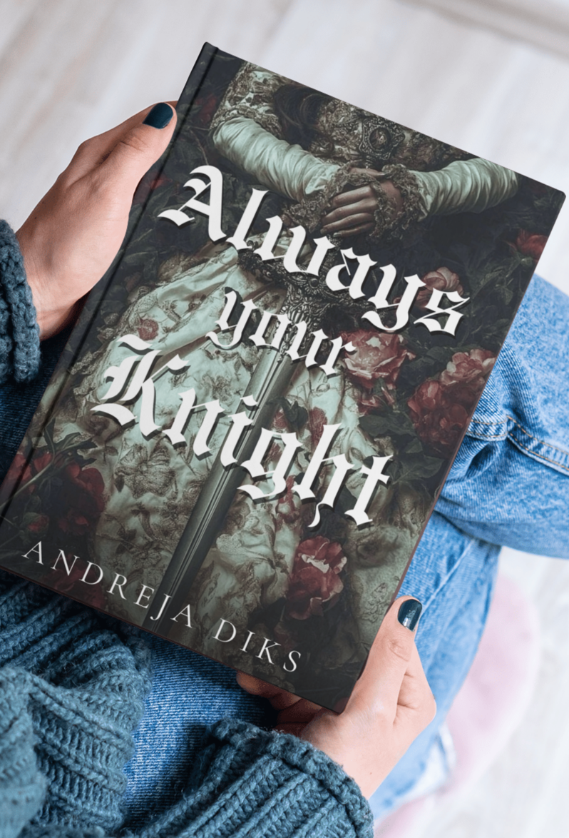 Pre-Made Full Wrap Book Cover — Knight Romance Fantasy