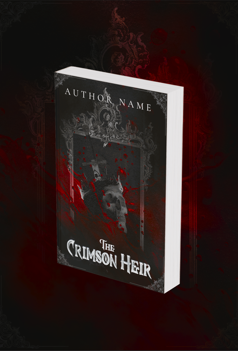 Pre-Made Full Wrap Book Cover – Dark Fantasy, War, Royal Intrigue, Romance, Fantasy Theme