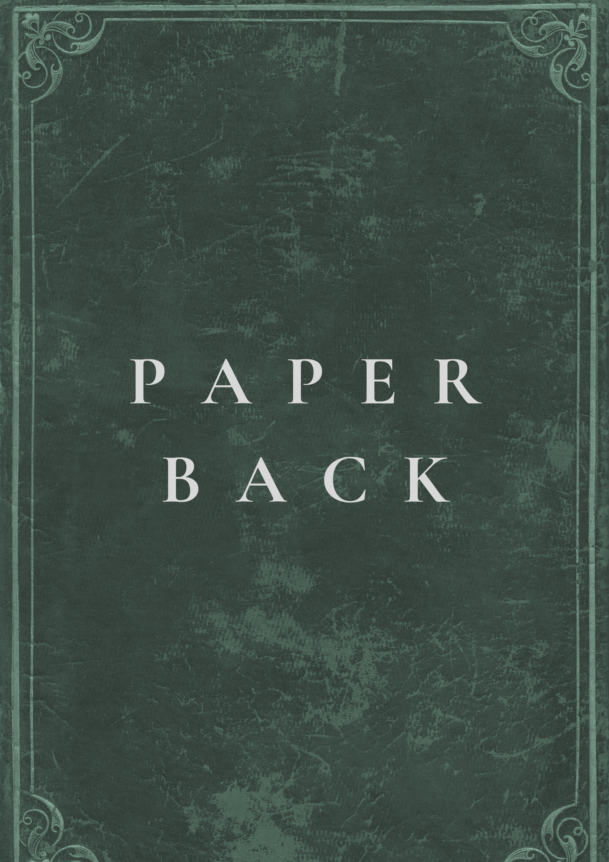 Paperback Cover Design