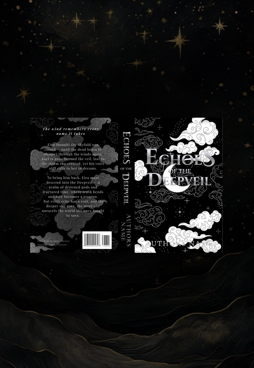 Pre-Made Full Wrap Book Cover – Elemental Fantasy, Romance, War