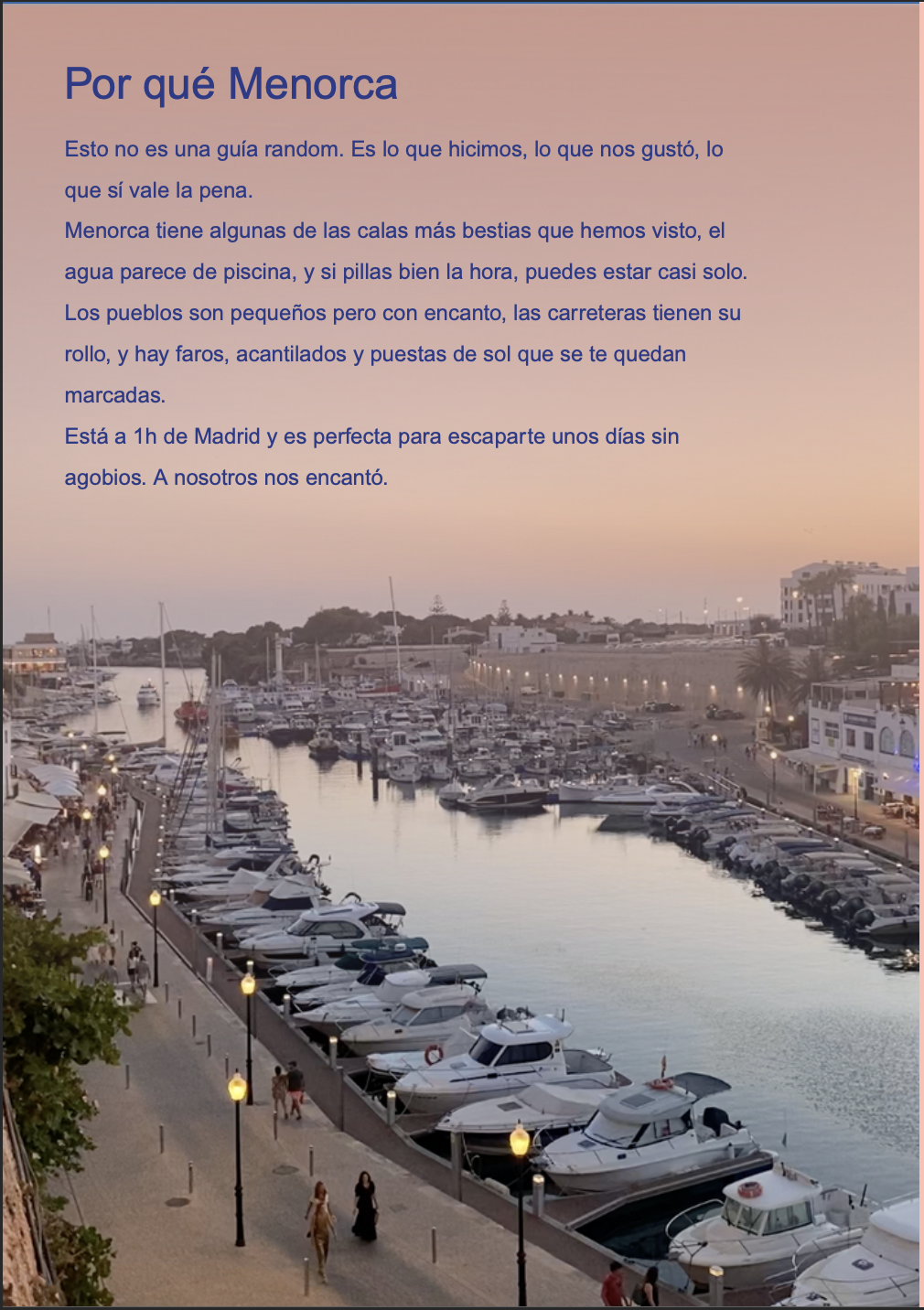 MENORCA