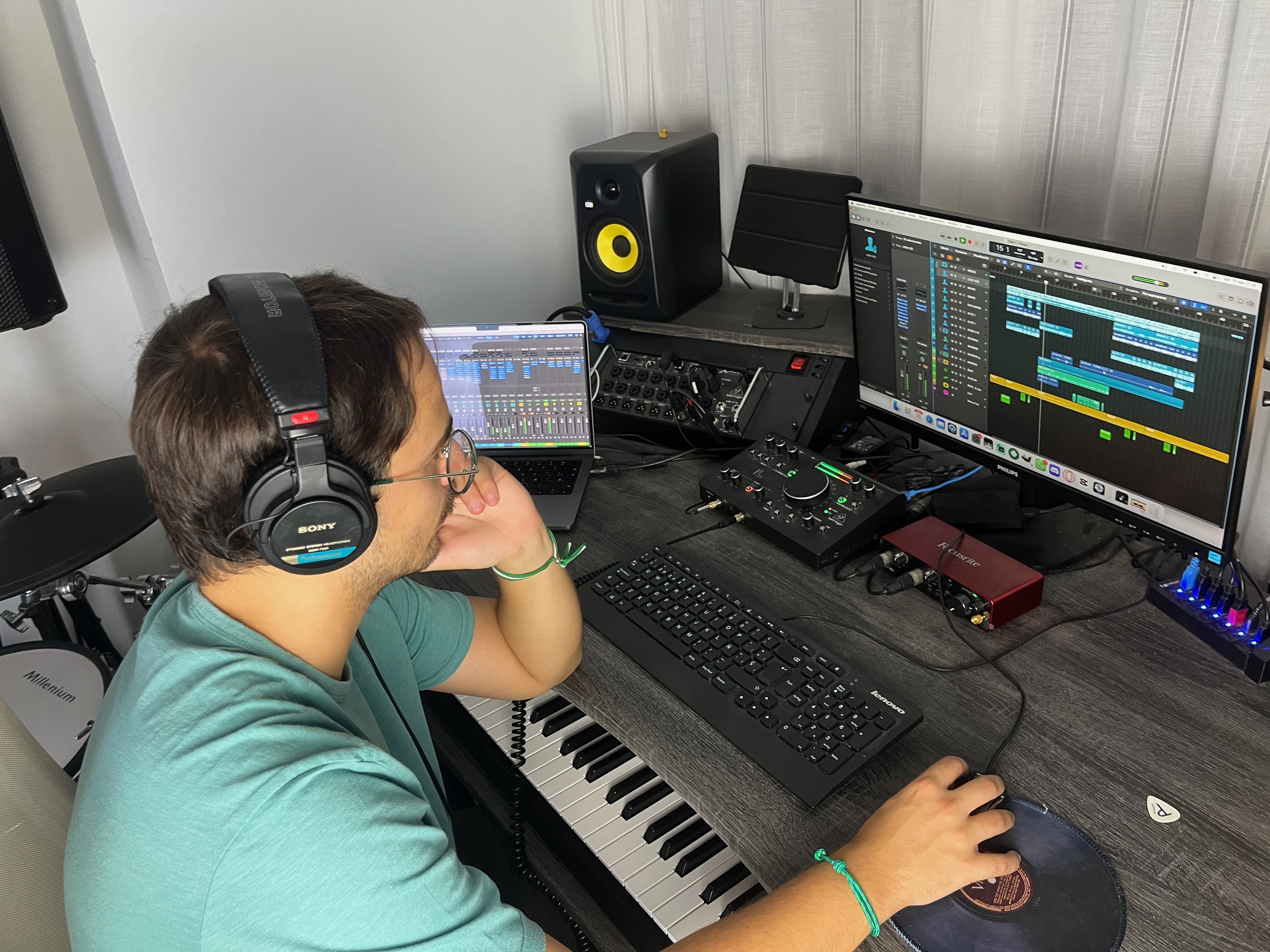Estudio de producción musical