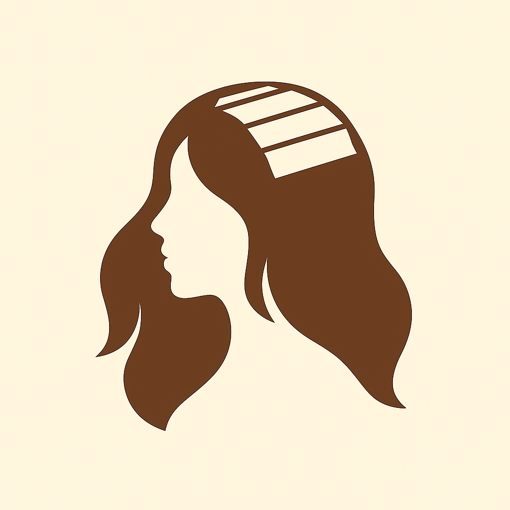 Pramenovi na foliju (cijela glava)