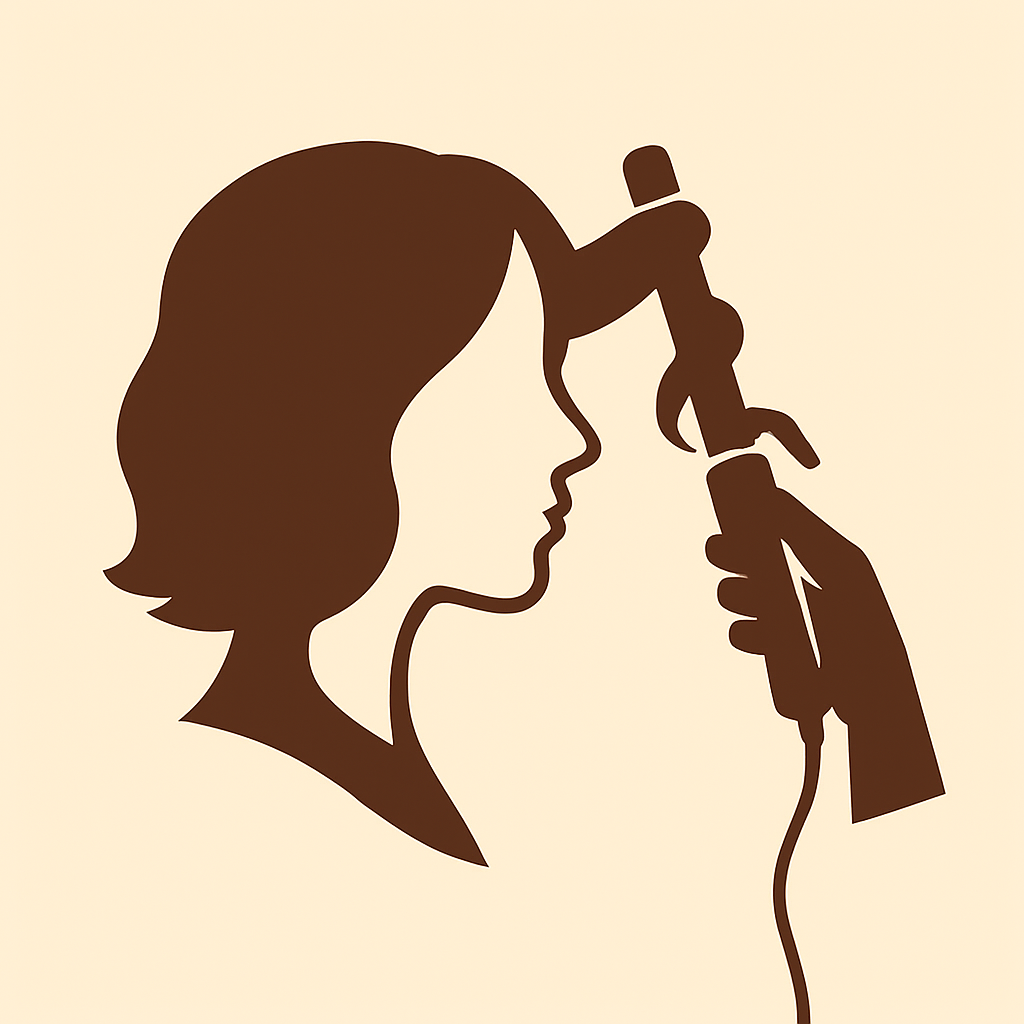 Uvijanje elektr. aparatom (na opranu kosu)