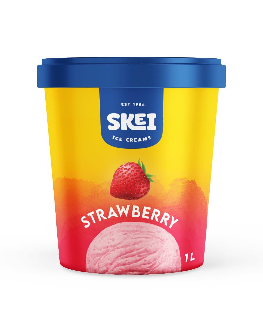 STRAWBERRY ICE CREAM /1 kg