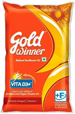 Gold Winner Refined Sunflower Oil