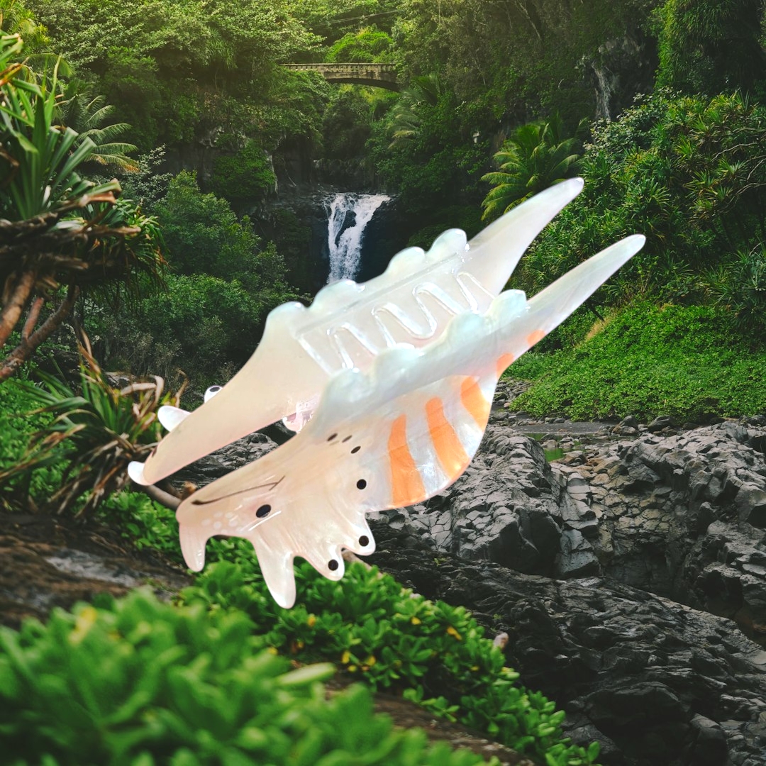 Triceratops Medium Hair Claw Clip