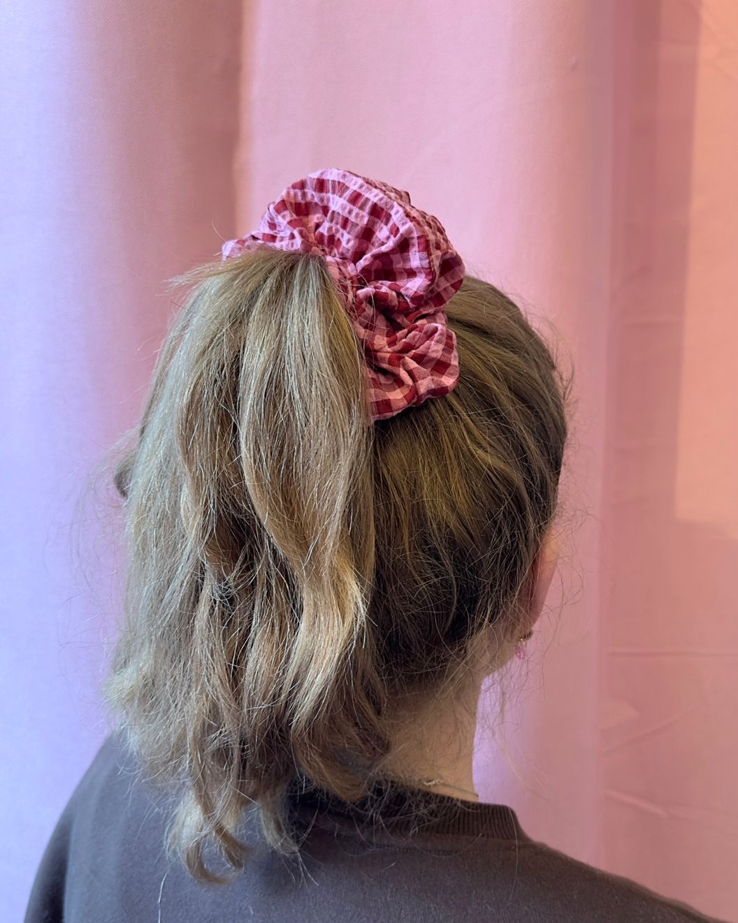 Raspberry Ripple - Large XL Stretch Scrunchie