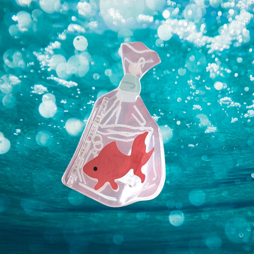 Goldfish Medium Hair Claw Clip