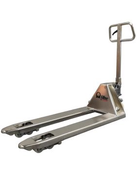 Hand pallet truck HPT 25 ST made of stainless steel