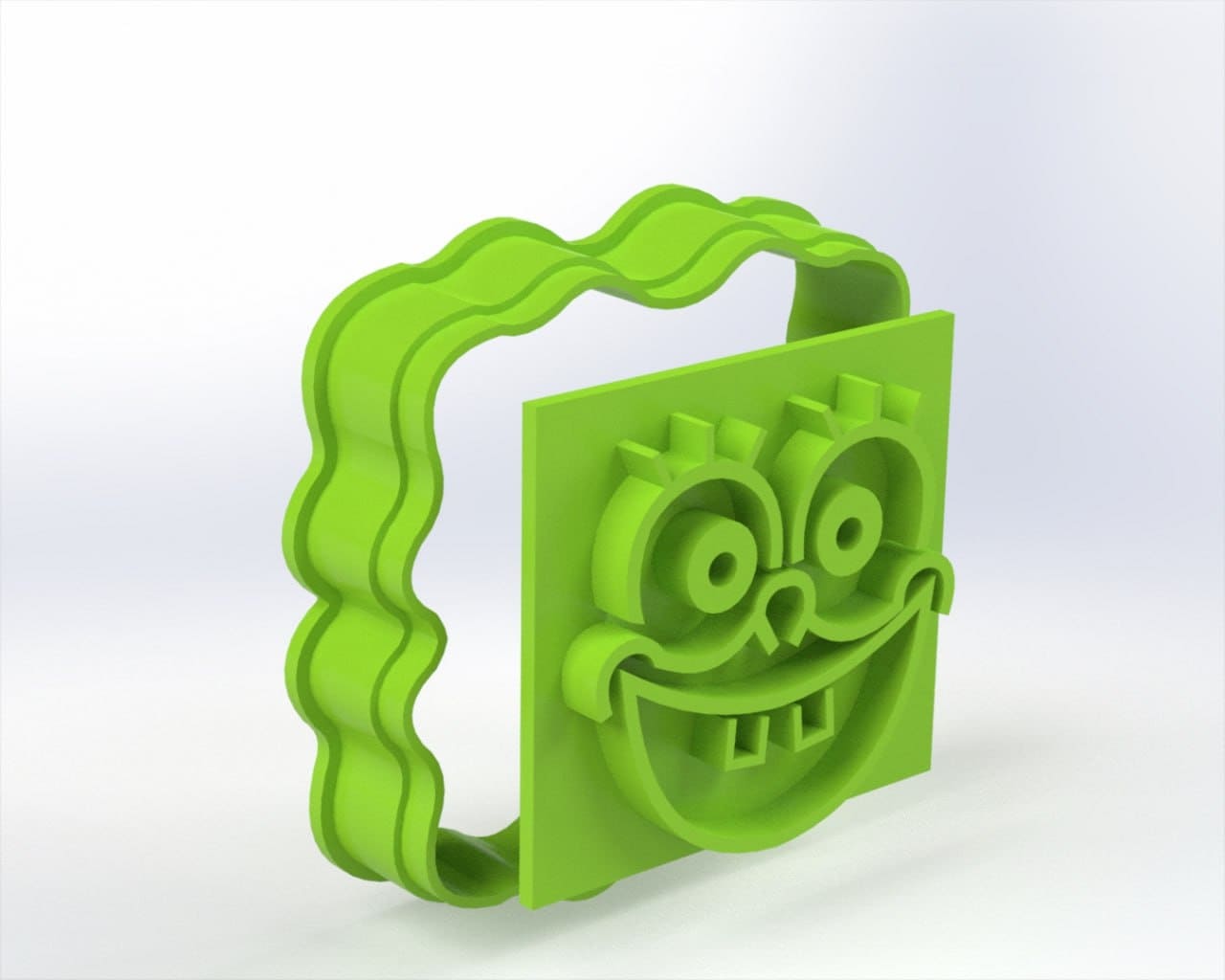 Spongebob-se koekiedrukker