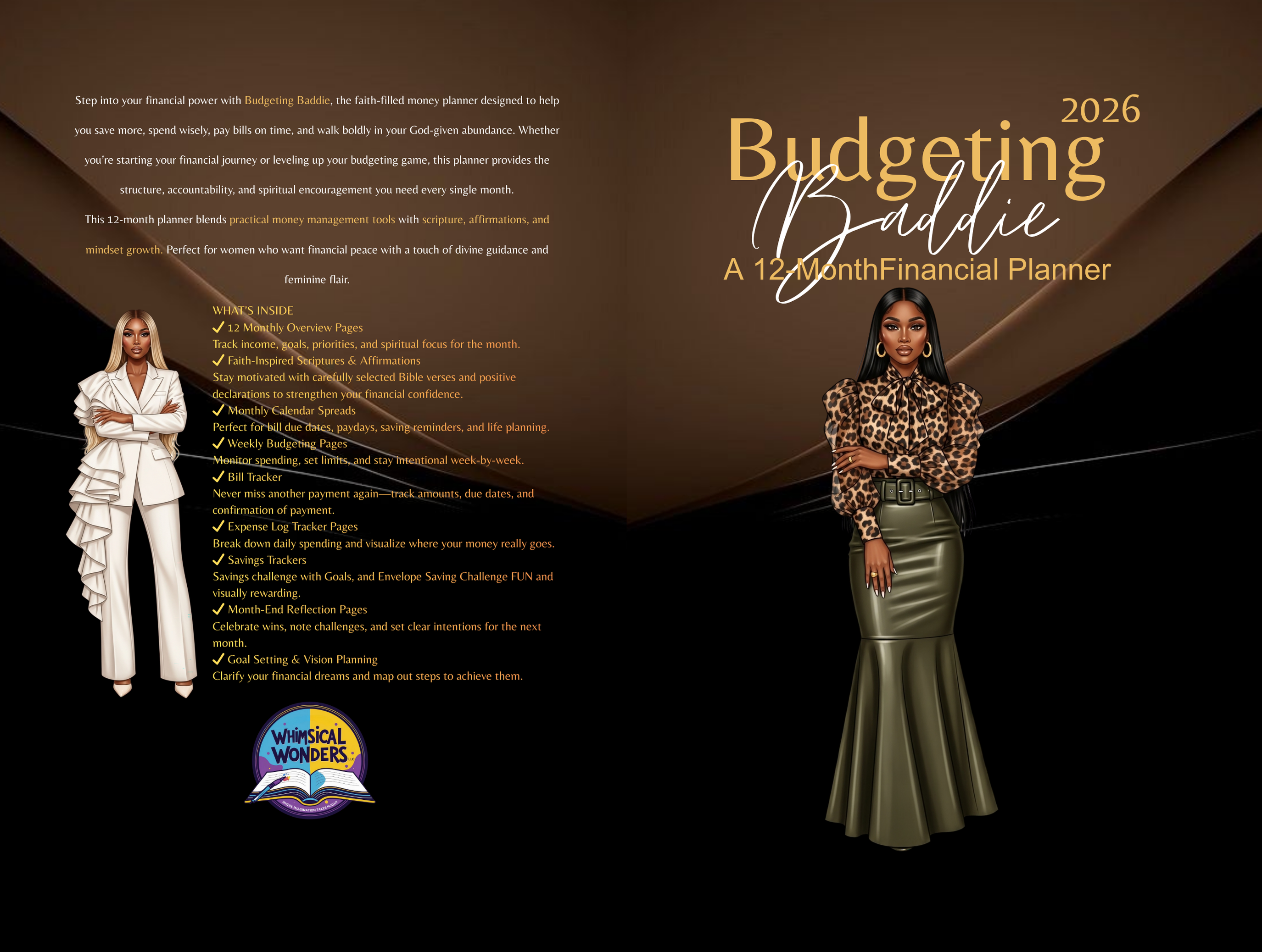 Budgeting Baddie: A 12-Month Blessed Budgeting Financial Planner
