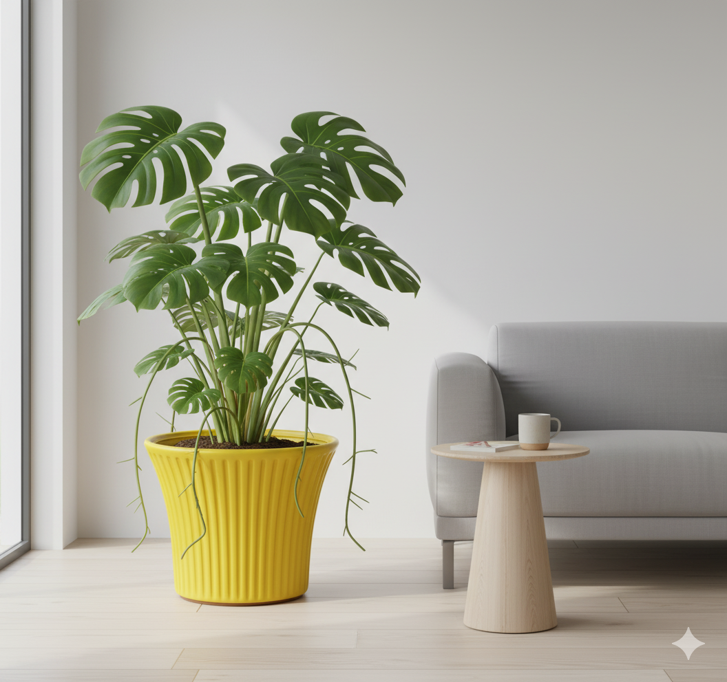 Flairon FRP Planter – 12 Inch | Lightweight, UV Resistant & Durable Designer Pot