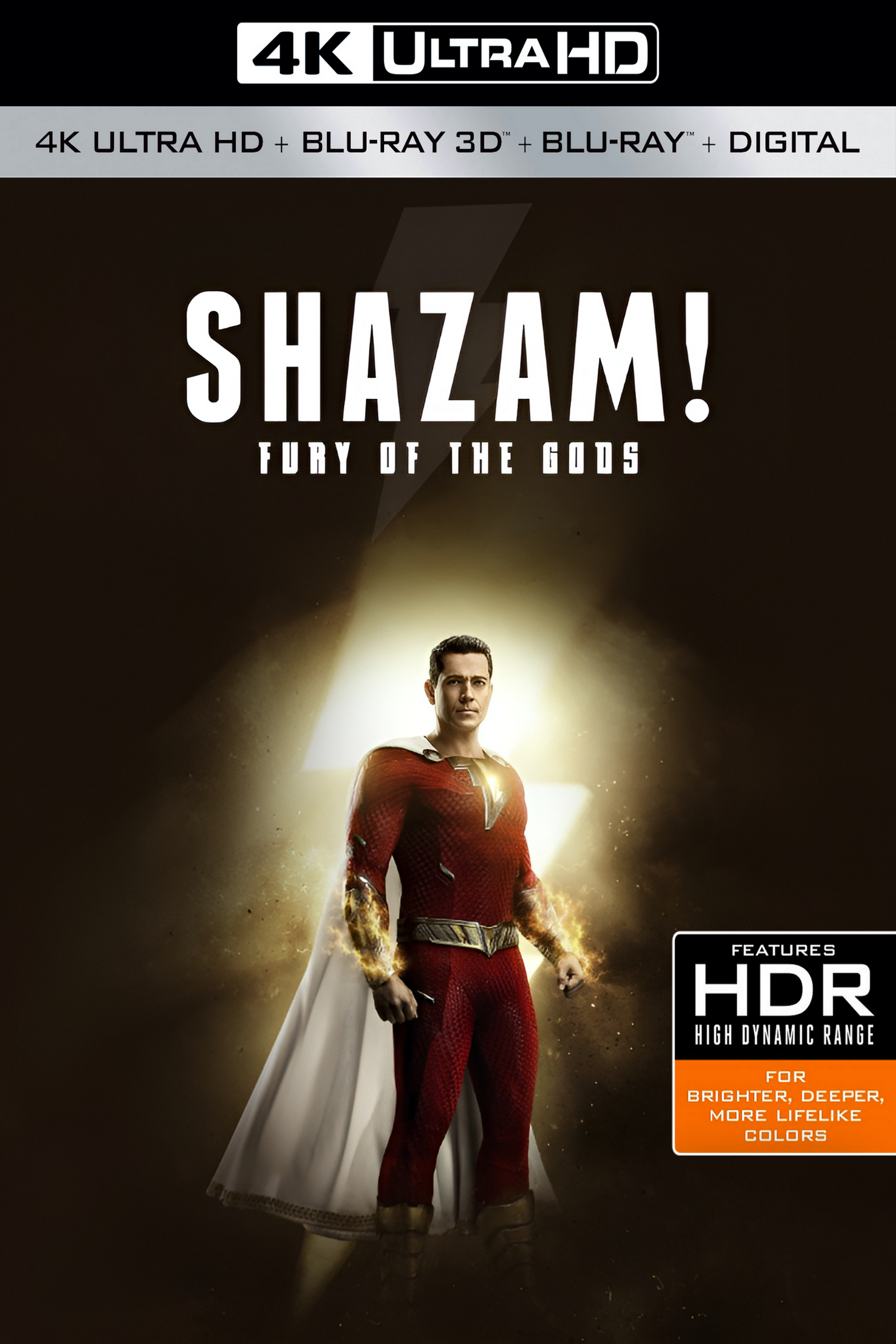¡Shazam! Fury Of The Gods (2023) 4K HDR10 Dolby Vision 1608p Dual+Featurettes