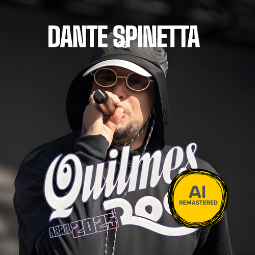 Dante Spinetta - 2025-04-06 Quilmes Rock Festival, Tecnópolis, Villa Martelli, Argentina (AI Remastered)
