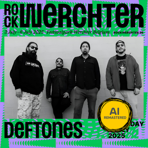 Deftones - 2025-07-03 Rock Werchter Festival, Festivalpark, Werchter, Belgium  (AI Remastered)