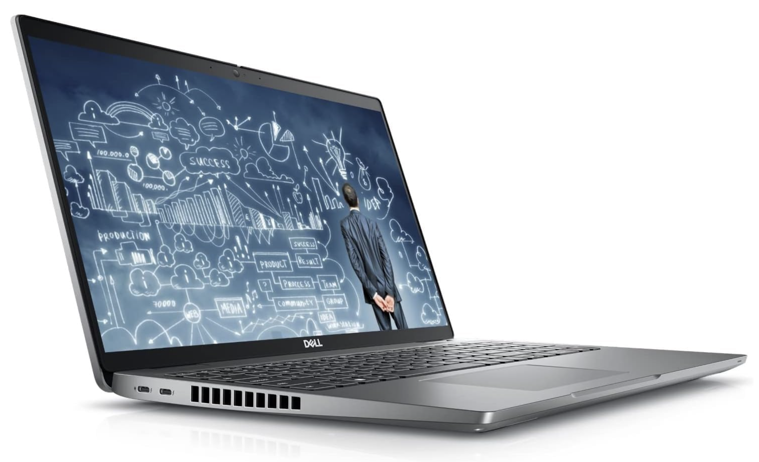 Dell Latitude 5530 Business Laptop, 15.6" FHD Screen, 12th Gen Intel Core i5-1235U, 16GB DDR4 RAM, 512GB PCIe SSD, Webcam, HDMI, Thunderbolt 4, Backlit Keyboard, Wi-Fi 6, Windows 11 Pro, Black