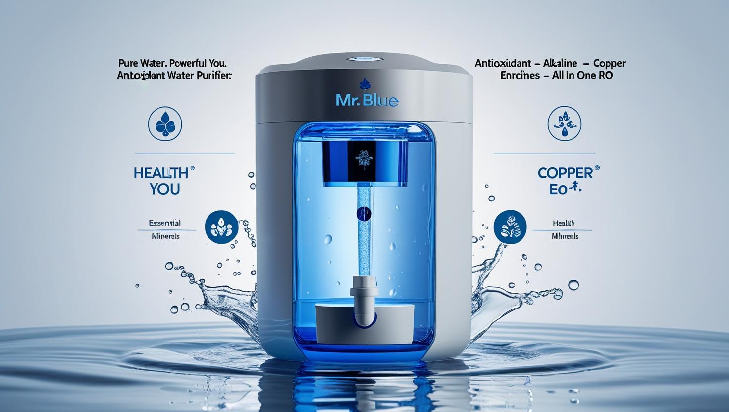 Mr. Blue All-in-One RO – 9-Stage Purification Powerhouse