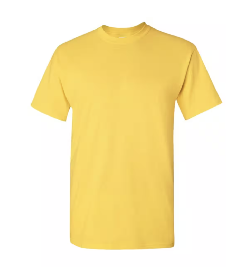 Gildan Yellow Adult T-Shirt