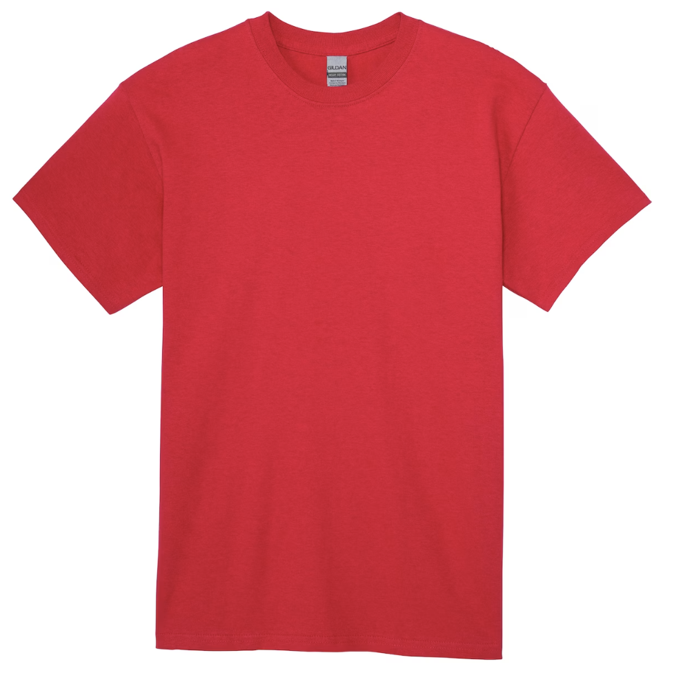 Gildan Red Adult T-Shirt