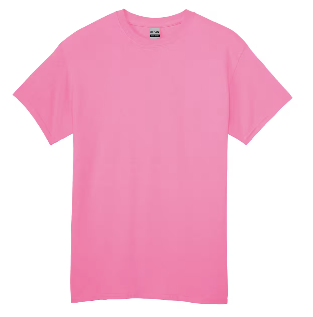 Gildan Light Pink Adult T-Shirt