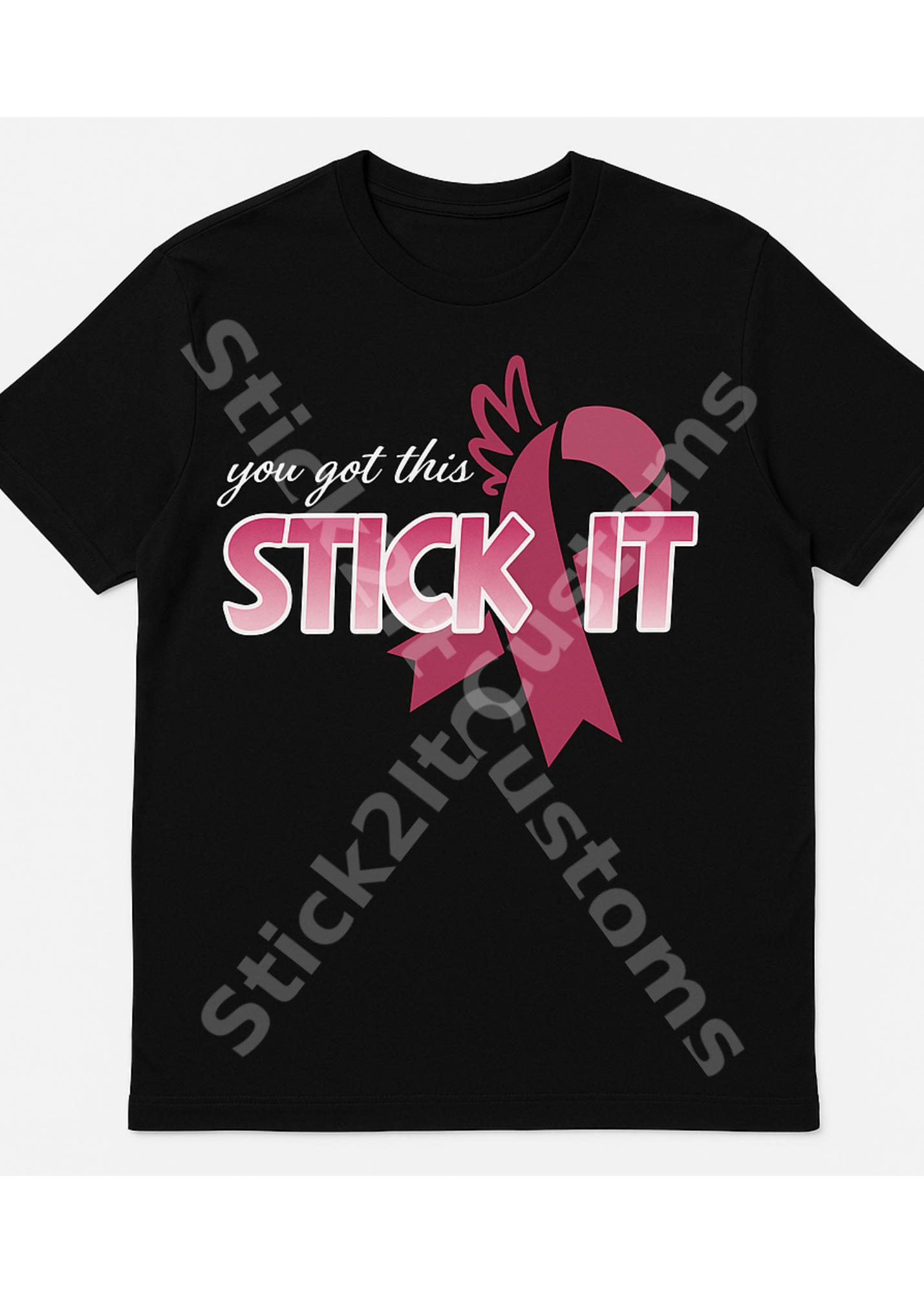 Stick It Breast Cancer Awareness T-shirt